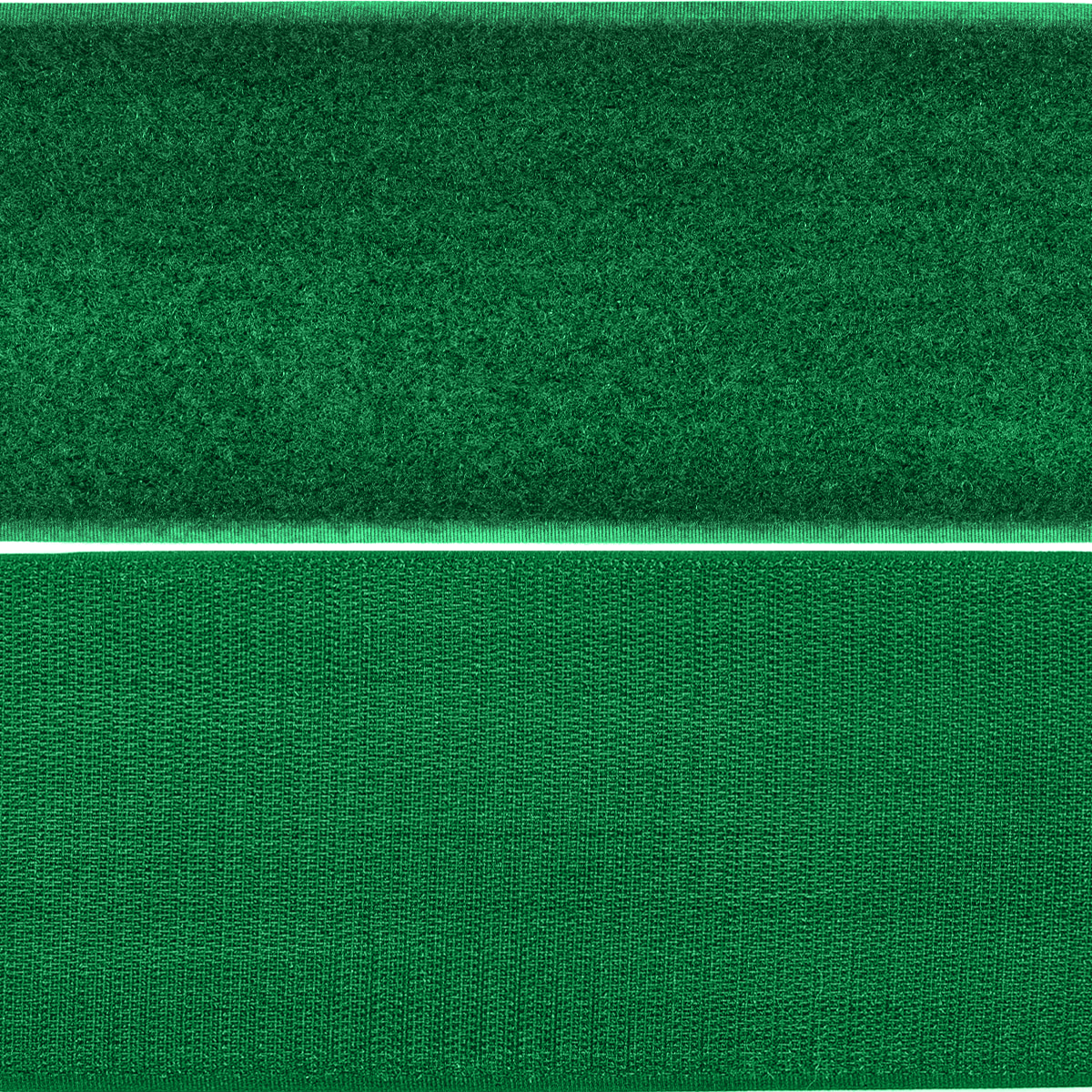 Стрічка контакт PE + Нейлон (B) 100мм кол S-540 зелений смарагдовий (боб 25м) Veritas
