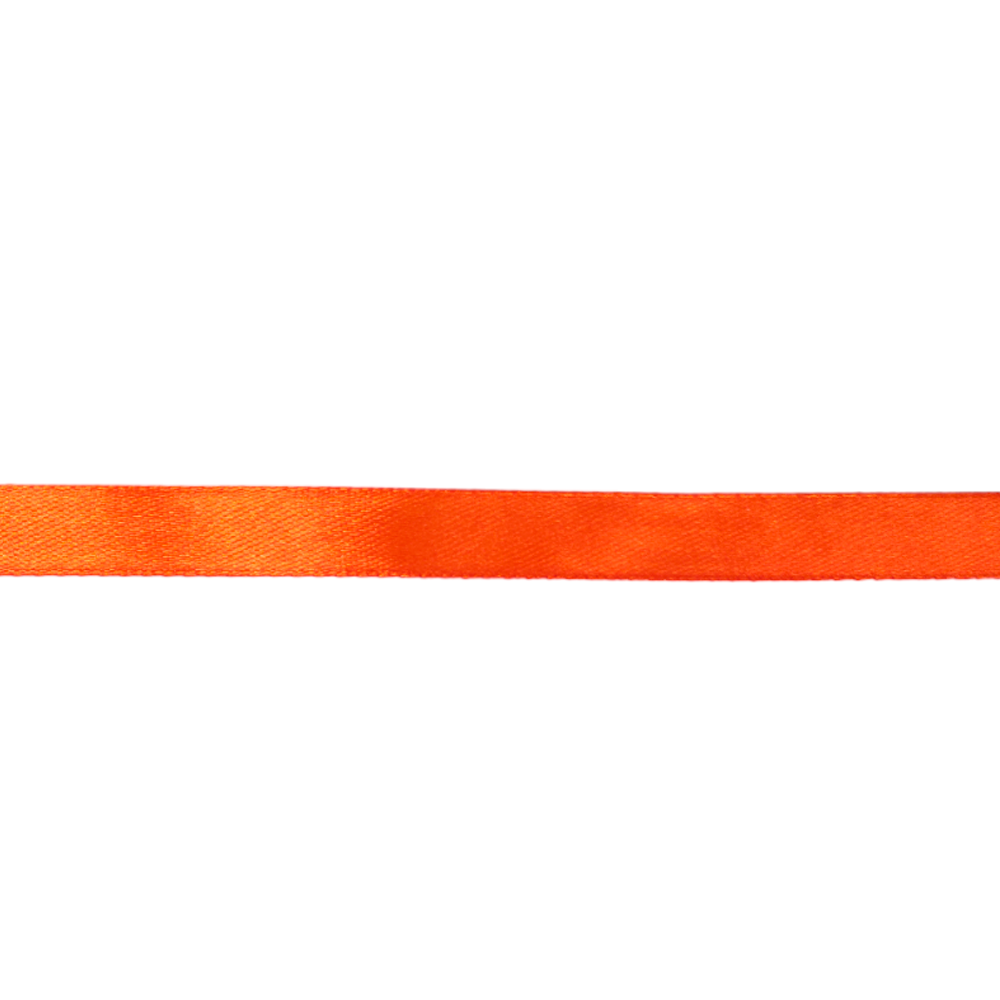 Стрічка атласна 12мм кол 144 помаранчевий темний (уп 25м) U 328048 фото
