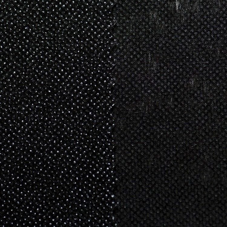 Флізелін 50г/м крапковий кол чорний 90см (рул 100м) Danelli F4P50 016818 фото
