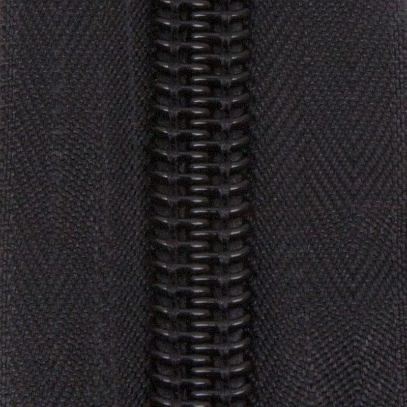 Блискавка спіральна №10 рулонна чорн S-580 (рул 100м) ZIP 176198 фото