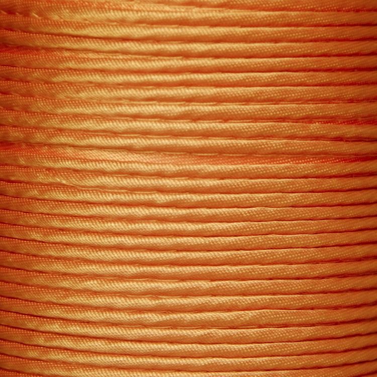 Кант атласный цв S-849 оранжевый (боб 72ярд) Veritas