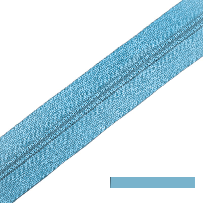 Блискавка спіральна №5 рулонна S-545 блакитний 13,5 гр/м (рул 200м) ZIP 326744 фото