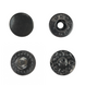 Кнопка L-10 ALFA (спіральна) кол оксид сталь 10мм (уп 180шт) 307531 фото 1