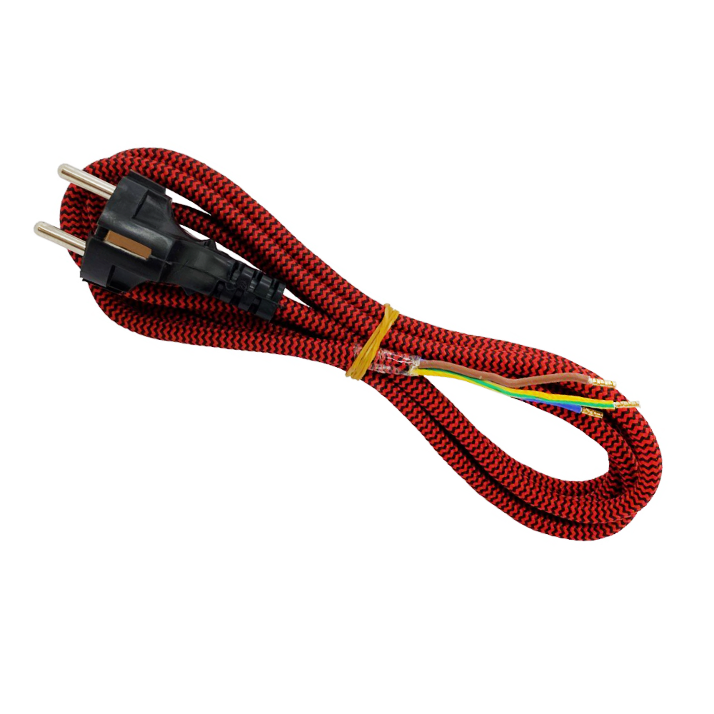 Електричний кабель для праски SY UK 3125 хх 3х1 арт.3125 з вилкою (уп.2,5м.) 040570 фото
