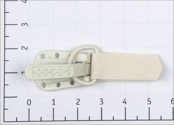 Гачок шубний кол білий кожзам S-501 (уп 200шт) MH 217004 фото
