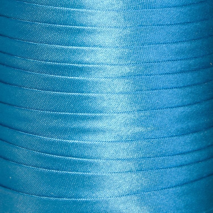 Коса бейка атласна кол S-026 блакитний (уп 120ярдів) Veritas 317709 фото