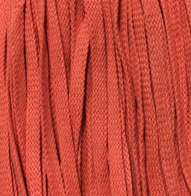 Шнур для одягу без наповнювача х/б 16мм кол помаранчевий (уп 100м) Ф 324092 фото