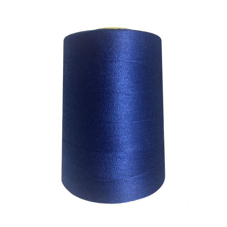 Нить швейная 100% PE 20/2 цв S-220 синий яркий (боб 3000ярдов) MH