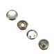 Кнопка BABY трикотажна (сорочкова) нерж 7,8мм зі вставкою перлина кол нікель (уп 144 шт) 324866 фото 1