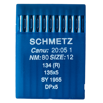 Голки Schmetz DPх134/DPx5 №80/12 (пак 10шт) 211569 фото