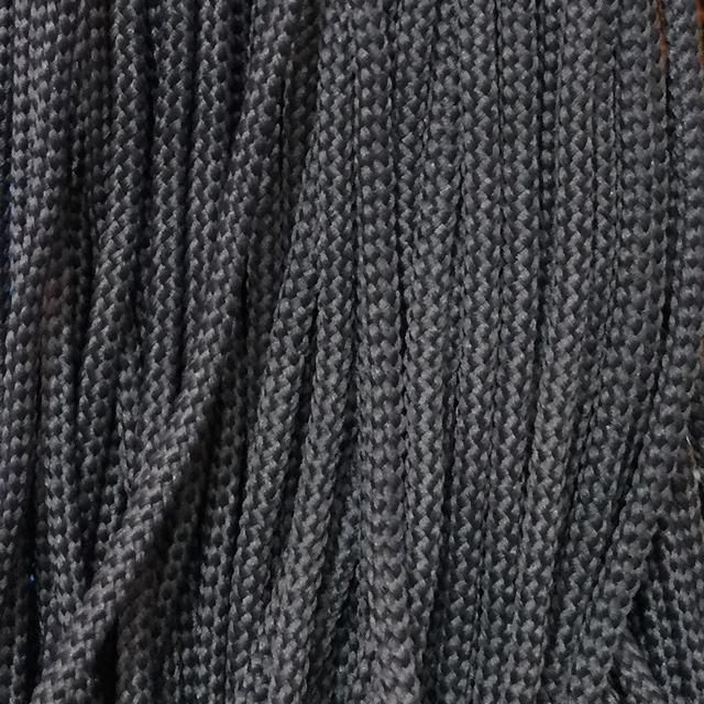 Шнур для одягу круглий 5мм кол S-142 сірий темний (уп 50, 100м) Укр-б 321255 фото