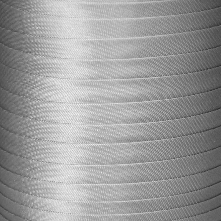 Коса бейка бавовна 100% кол сірий світлий 15мм S-119 (боб 120ярдів) Veritas 311142 фото