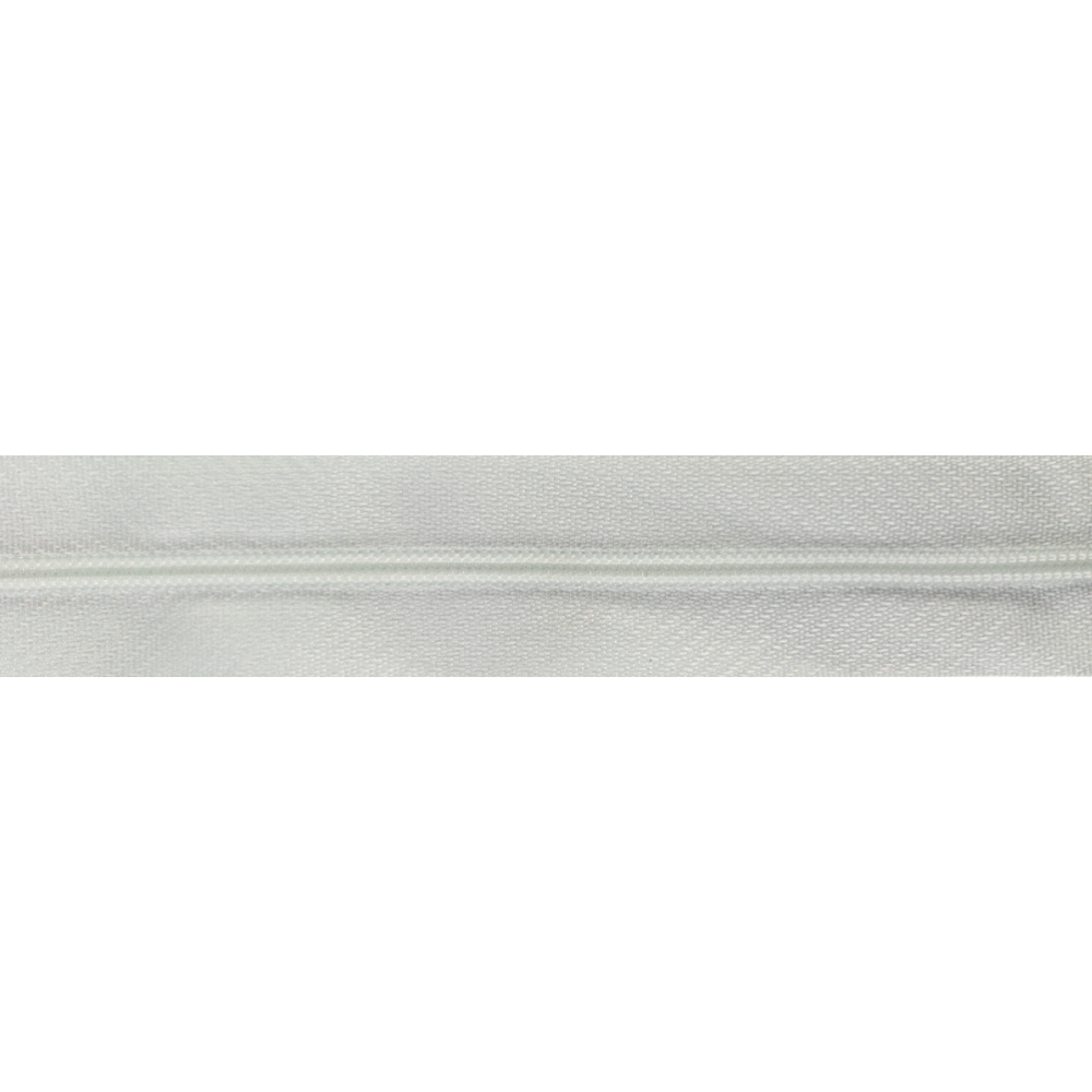 Блискавка спіральна №3 рулонна S-501 білий 8,7 гр/м (рул 200м) ZIP 326521 фото