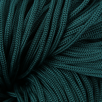 Шнур для одягу круглий кол зелений темний 5мм (уп 100м) 5-13 К 191635 фото