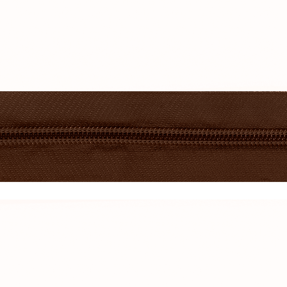 Блискавка спіральна №3 рулонна S-570 коричневий темний (рул 100-400м) ZIP 326751 фото