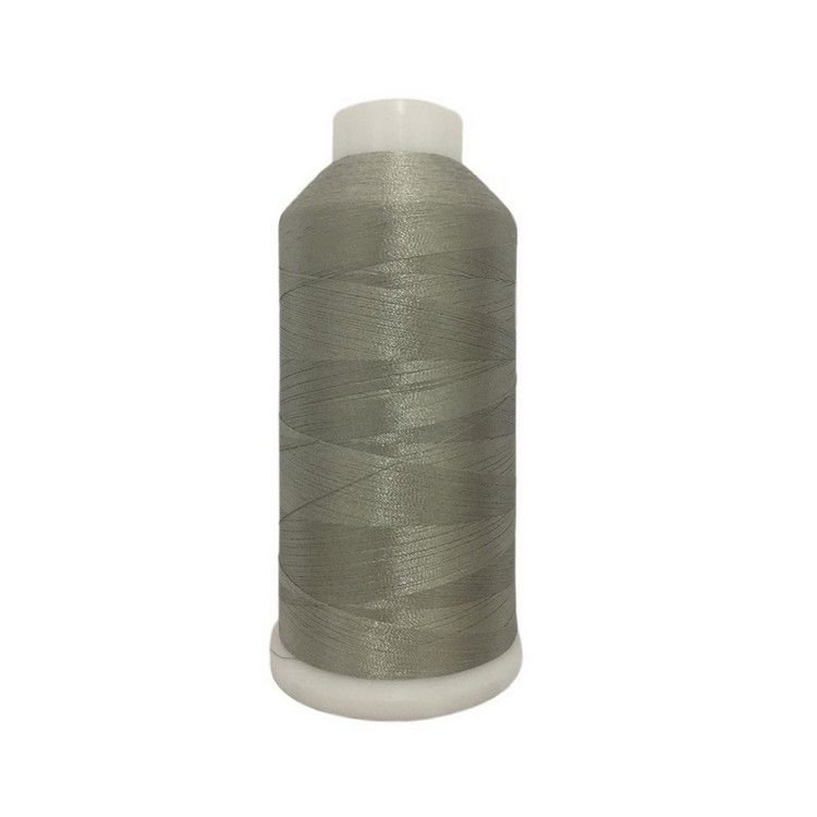 Нить вышивальная 100% РЕ 120/2 цв S-165 серый светлый (боб 5000ярдов) NITEX