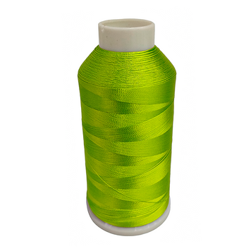 Нитка вишивальна 100% Vis 120/2 кол S-14-0452 салатовий (боб 5000ярдів) NITEX
