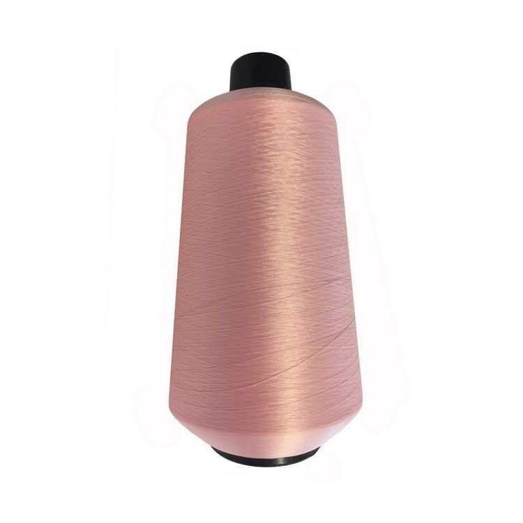 Нитка текстурована некручена 100% PE 150D/1 кол S-851 рожевий світлий (боб 15000ярд/60 боб) NITEX 317695 фото