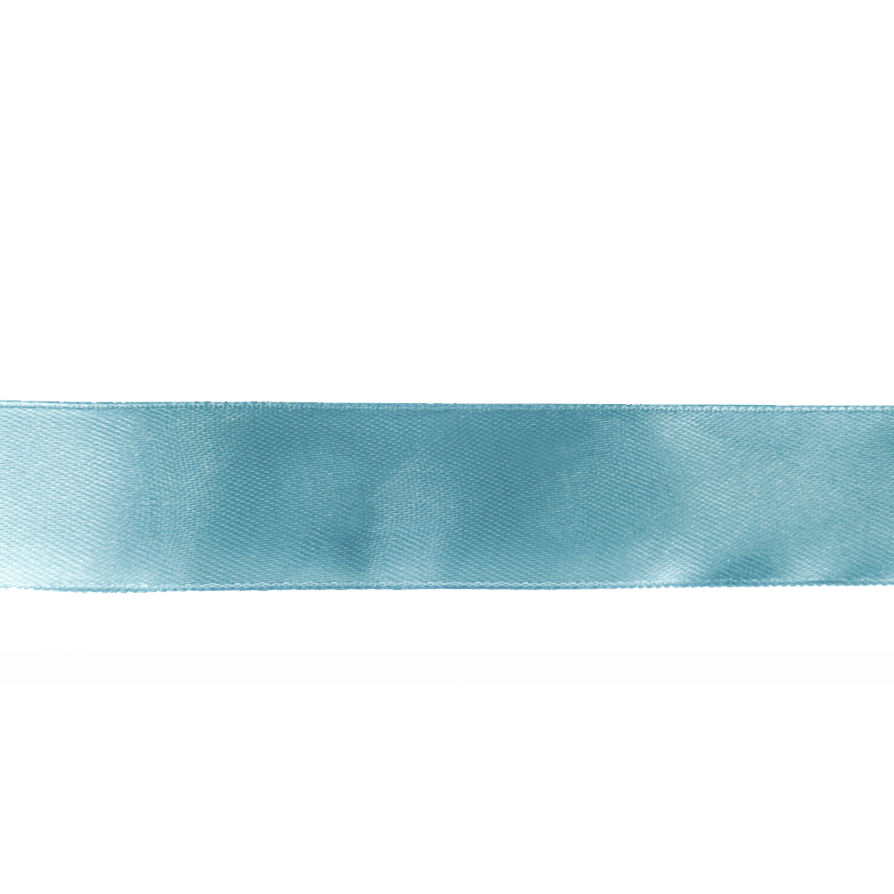 Стрічка атласна 25мм кол 178 блакитний світлий (уп 25м) U 328059 фото