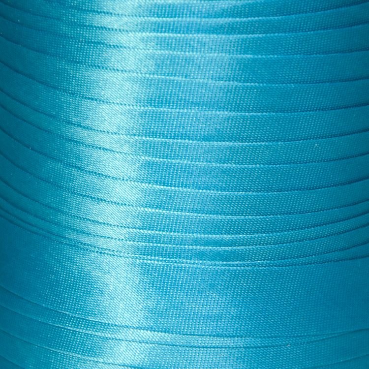 Косая бейка атласная цв S-822 голубой светлый (боб 131,6м) Valetta 176270 фото