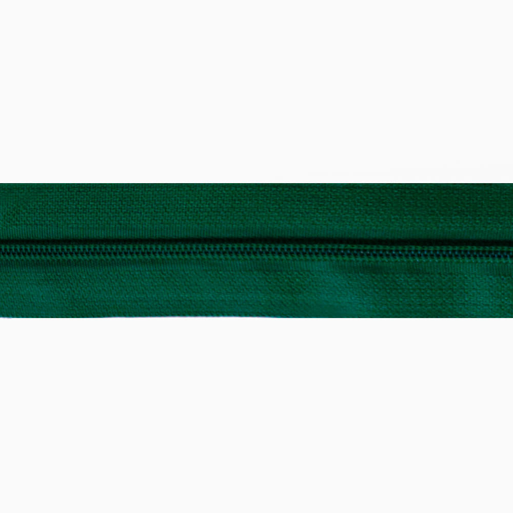 Блискавка спіральна №5 рулонна S-153 зелений темний (рул 200м) ZIP 326755 фото