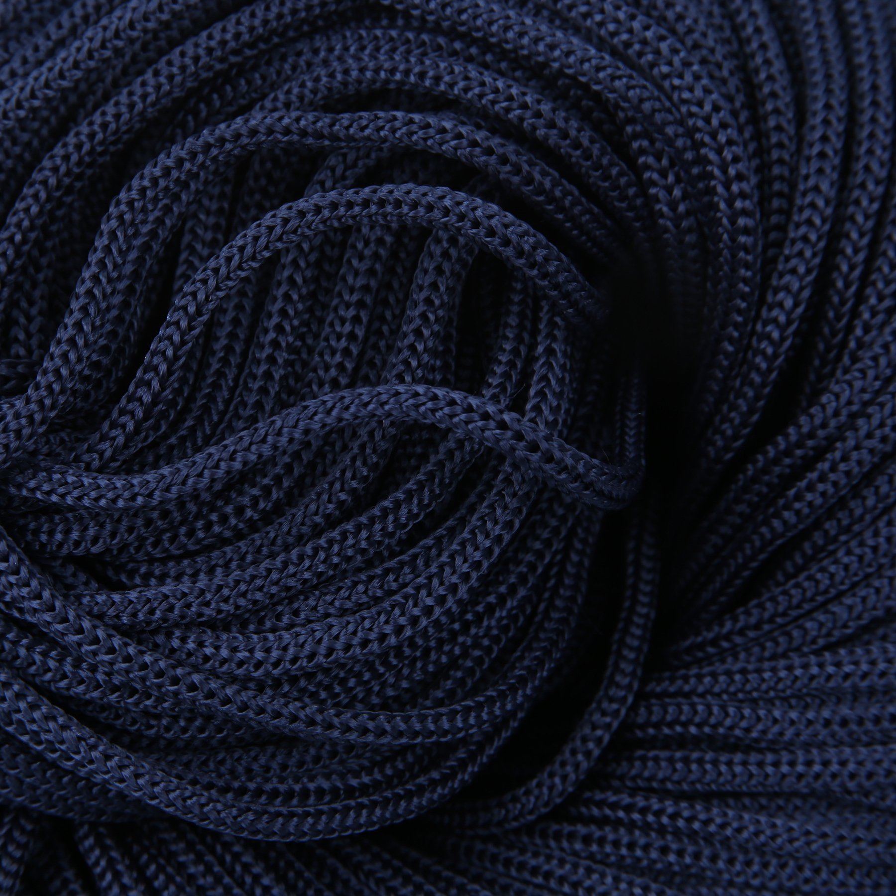 Шнур для одягу круглий 5мм кол синій темний (уп 100м) 5-28 К 209948 фото
