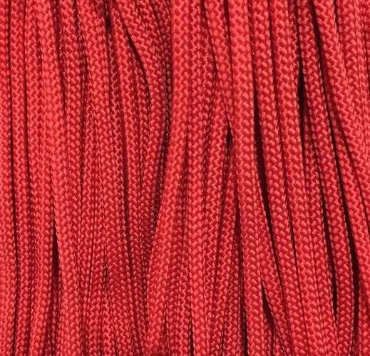 Шнур для одежды 4мм цв красный (уп 100м) 115Ф 317848 фото