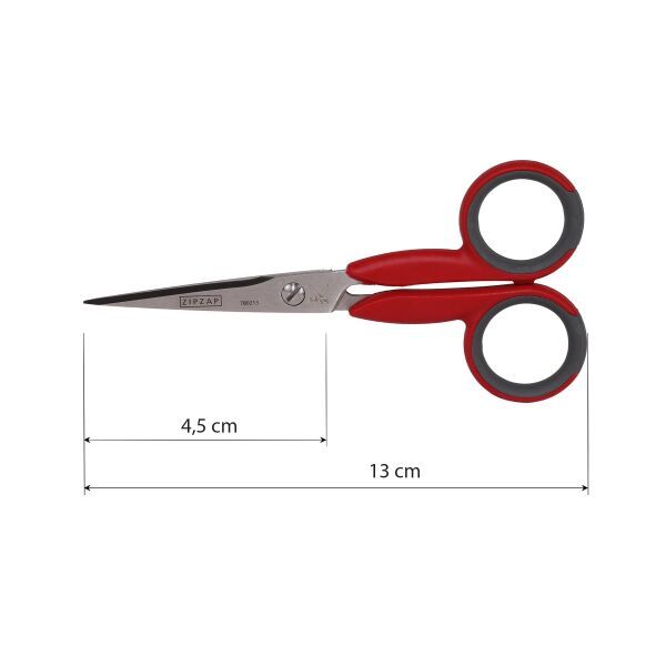 Ножиці 130мм (5") для вишивання з гострими кінцями "Kretzer" ZIPZAP 780213 319200 фото