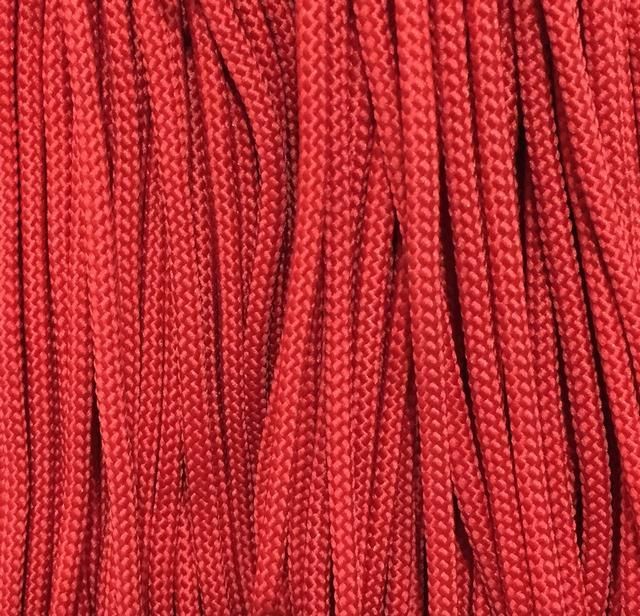 Шнур для одягу 4мм кол червоний (уп 100м) 115Ф 317848 фото