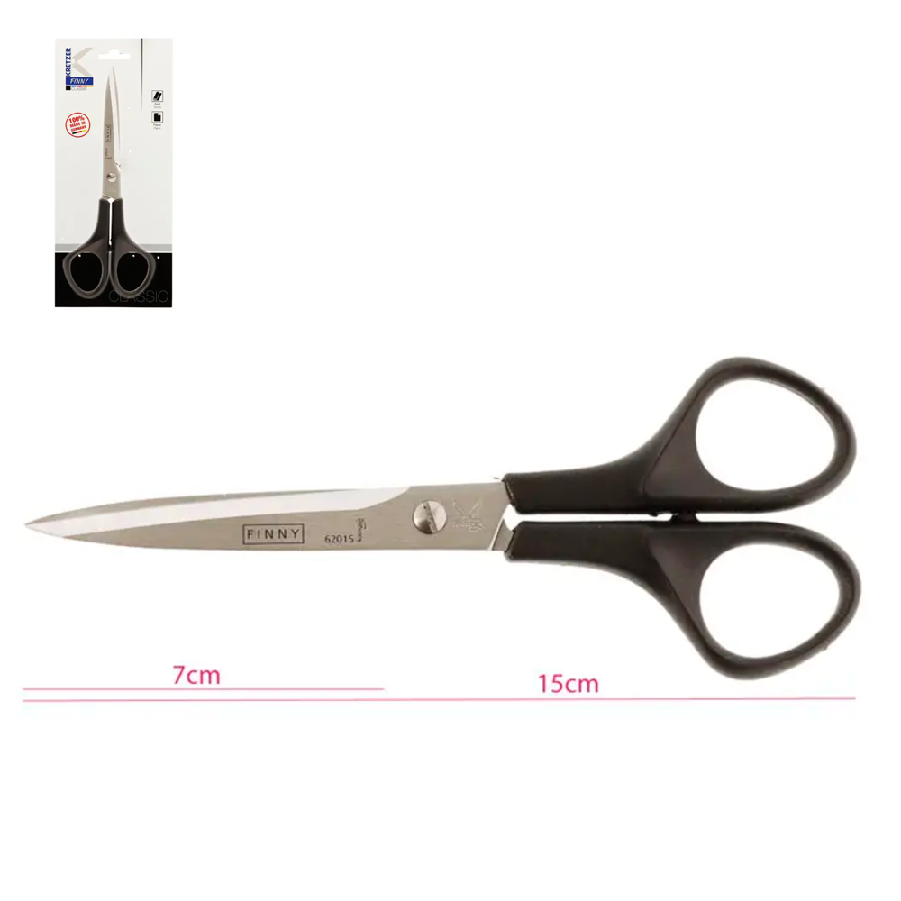 Ножиці 150мм (6") універсальні з гострими кінцями "Kretzer" FINNI 762015 324017 фото