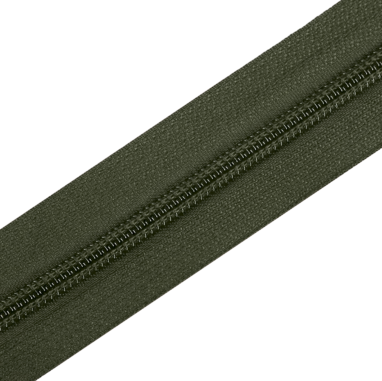 Блискавка спіральна №5 рулонна S-566 хакі 13,5гр/м (рул 200м) ZIP 327619 фото
