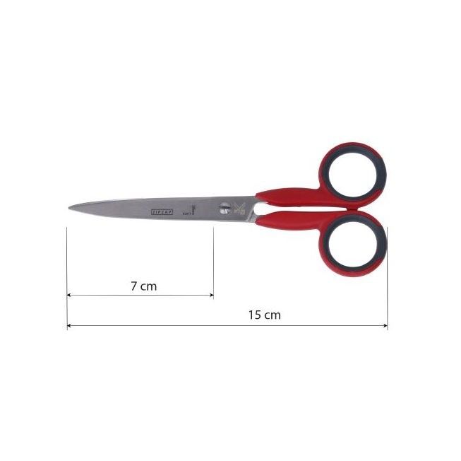 Ножиці 150мм (6") універсальні з гострими кінцями "Kretzer" ZIPZAP 782016 321463 фото