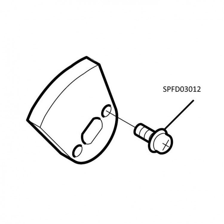 SPFD03012 Гвинт з полукруглой головкой ( хрестоподібний, M3x12) 324274 фото