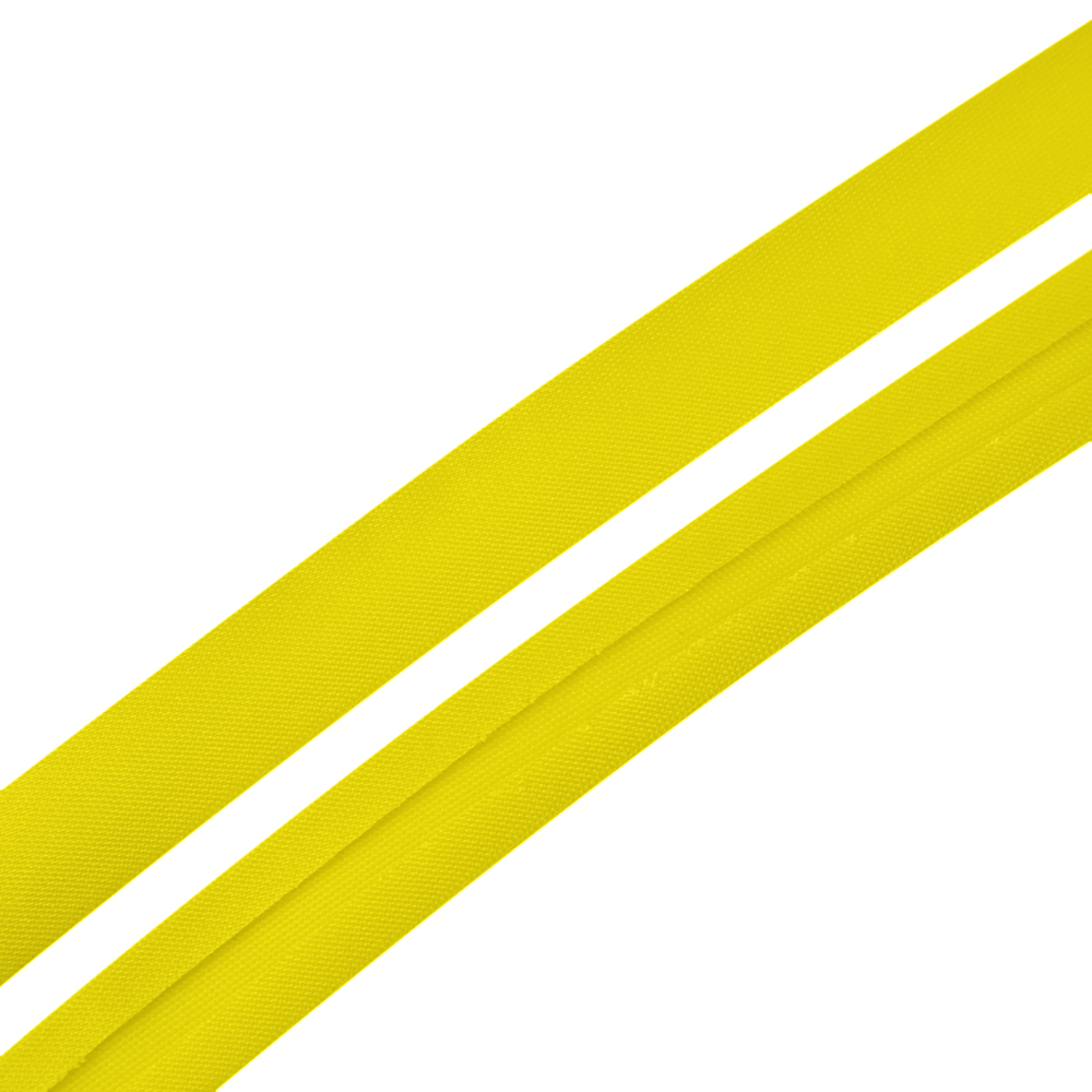 Коса бейка атласна кол S-504 жовтий яскравий (боб 120ярдів) Veritas 324485 фото