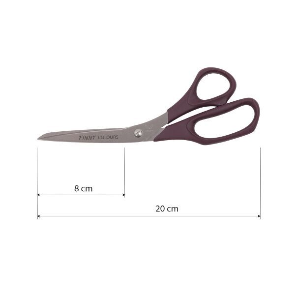 Ножиці 200мм (8") універсальні з гострими кінцями "Kretzer" FINNI 762220 317452 фото