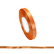 Стрічка атласна 06мм кол D204 помаранчовий персиковий (уп 25м) U 328034 фото 2