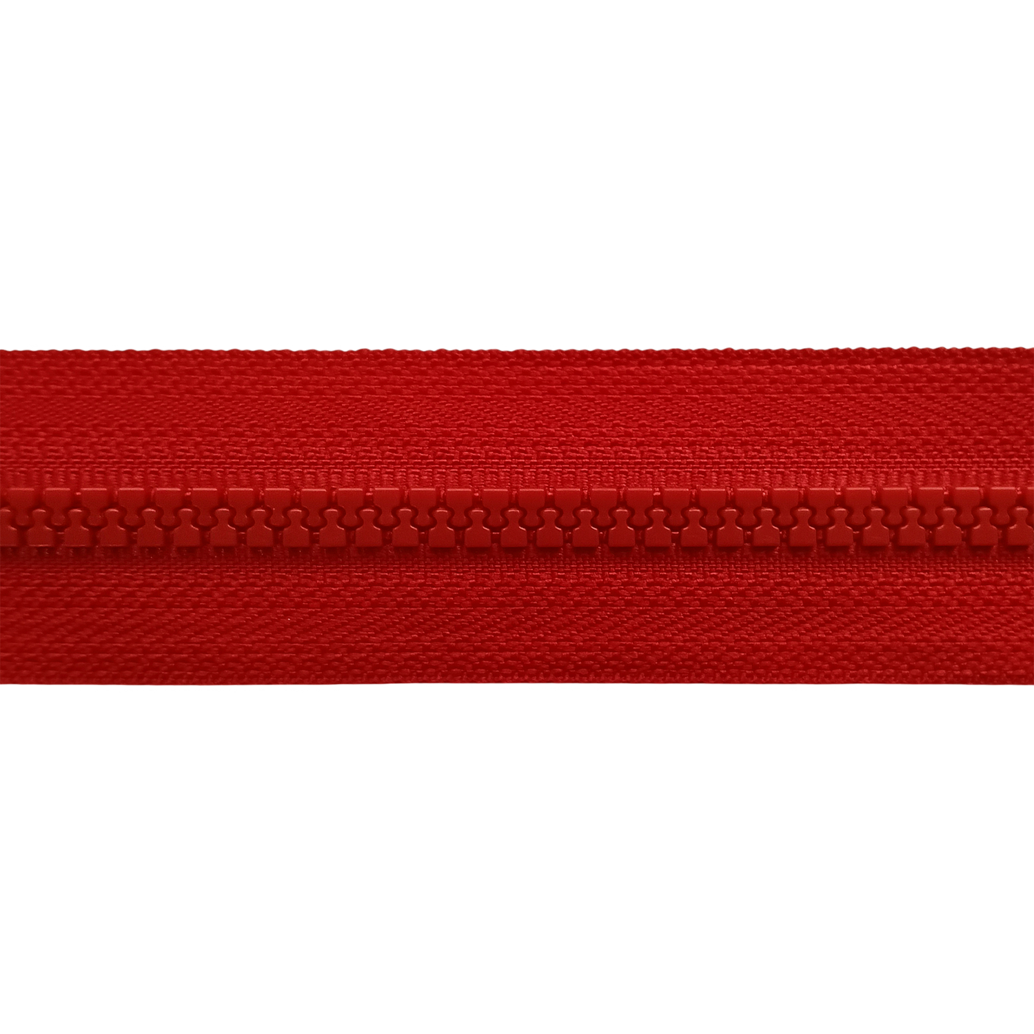 Блискавка трактор №5 роз'єм 65см S-820 червоний ZIP 316821 фото