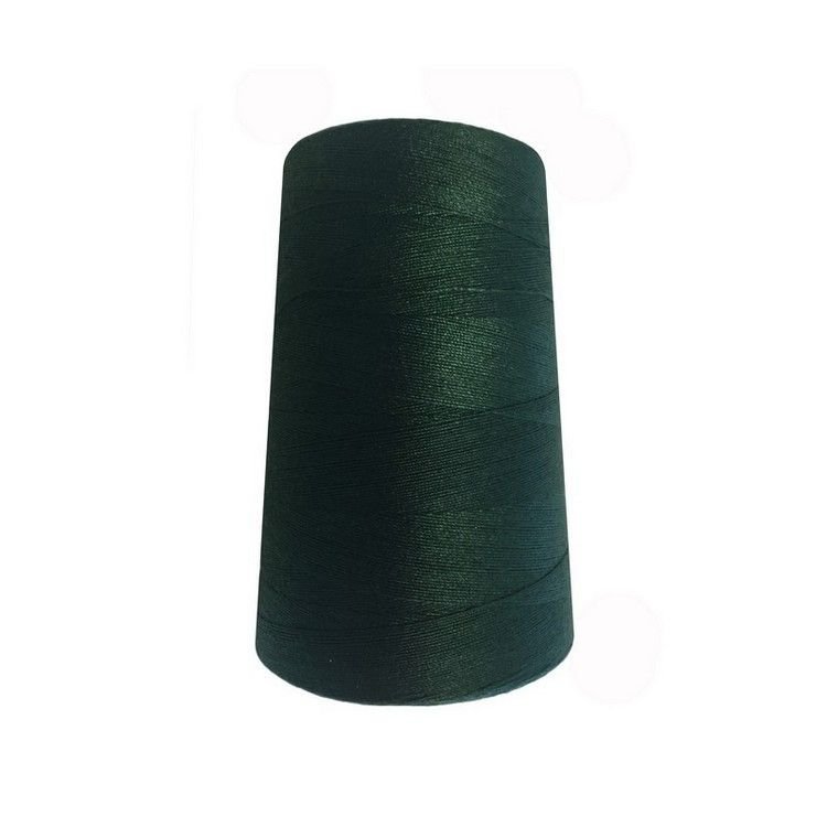 Нить швейная 100% PE 20/3 цв S-153 зеленый темный (боб 2000ярдов) MH