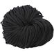 Шнур для одягу круглий кол S-580 чорний 5мм (уп 100м) К 326830 фото 3