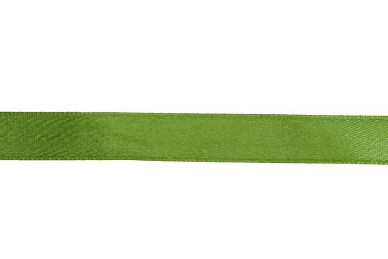 Стрічка атласна Veritas шир 12мм кол S-065 зелений (уп 30м) 021999 фото