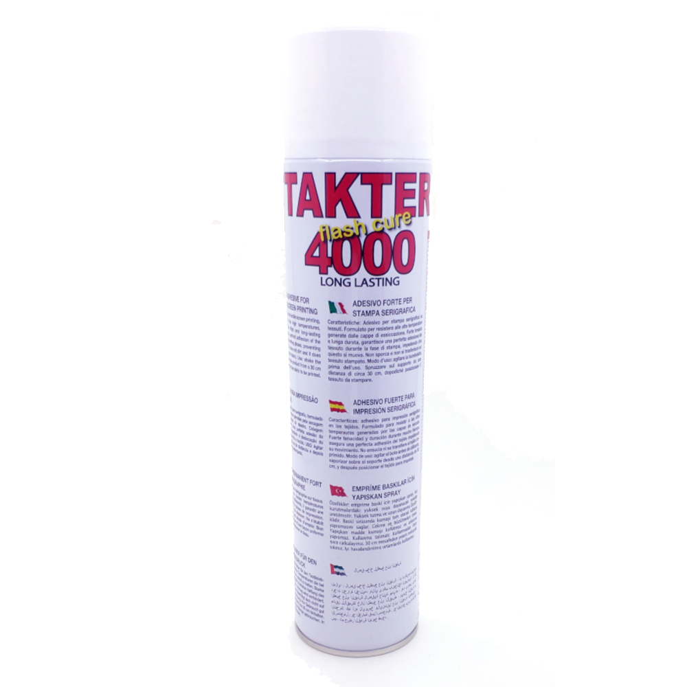Спрей-клей багаторазовий для важких тканин (уп 600мл) TAKTER-4000 Siliconi 323560 фото