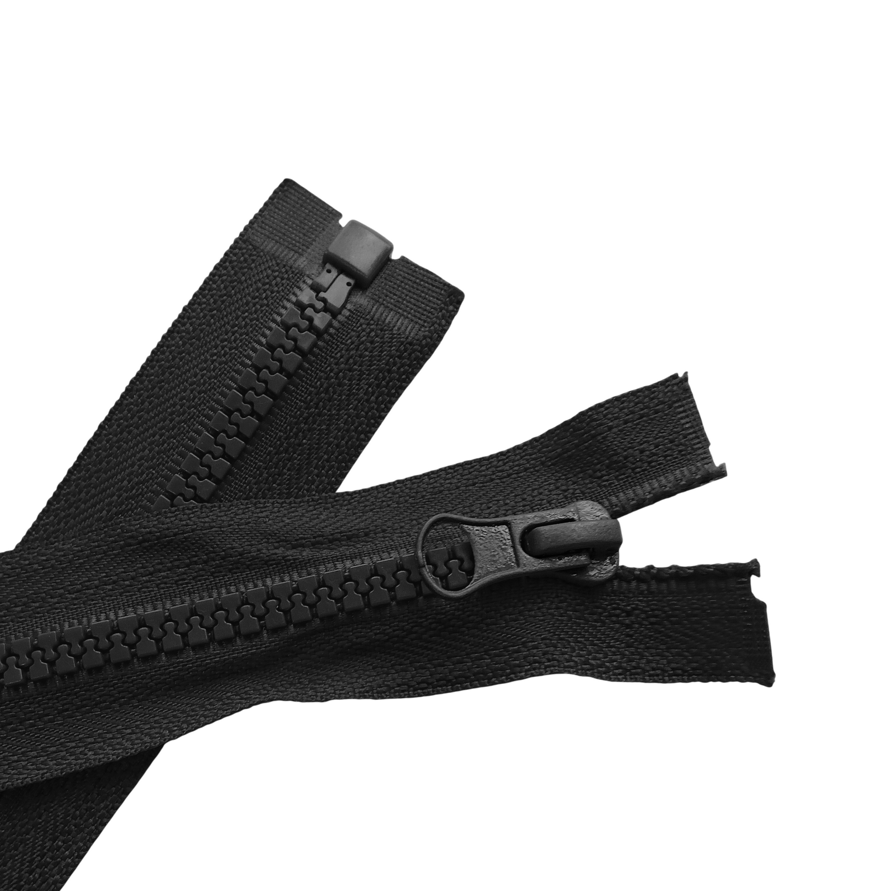 Блискавка трактор №5 роз'єм 45см S-580 чорний ZIP 228703 фото
