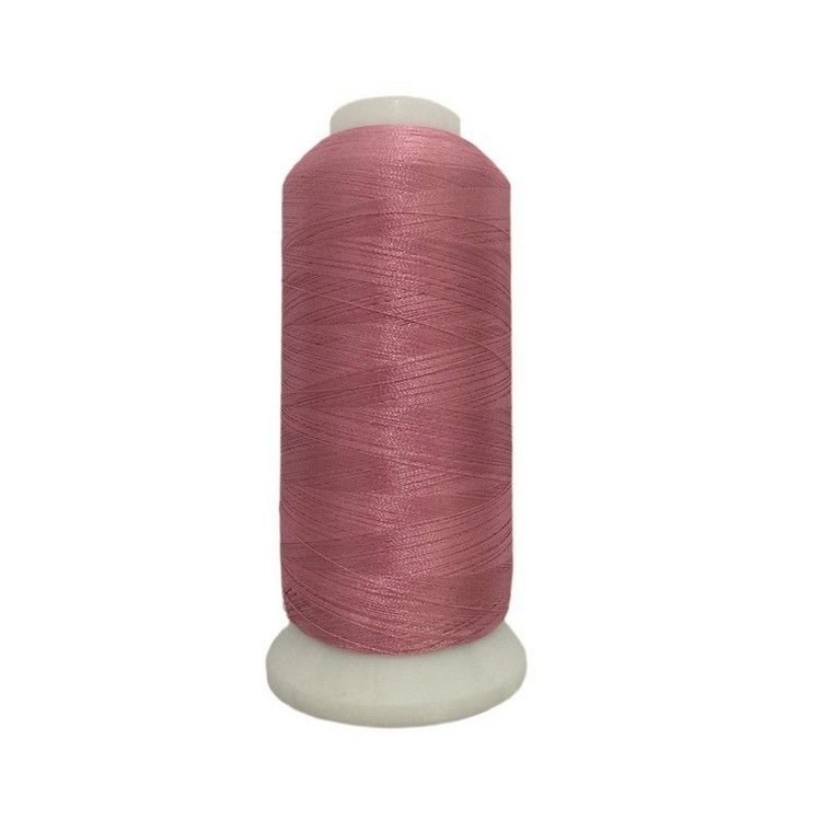 Нить вышивальная 100% РЕ 120/2 цв S-372 розовый (боб 5000ярдов) NITEX 124273 фото