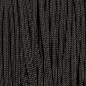 Шнур для одягу круглий кол S-580 чорний 5мм (уп 100м) 5-02 190796 фото