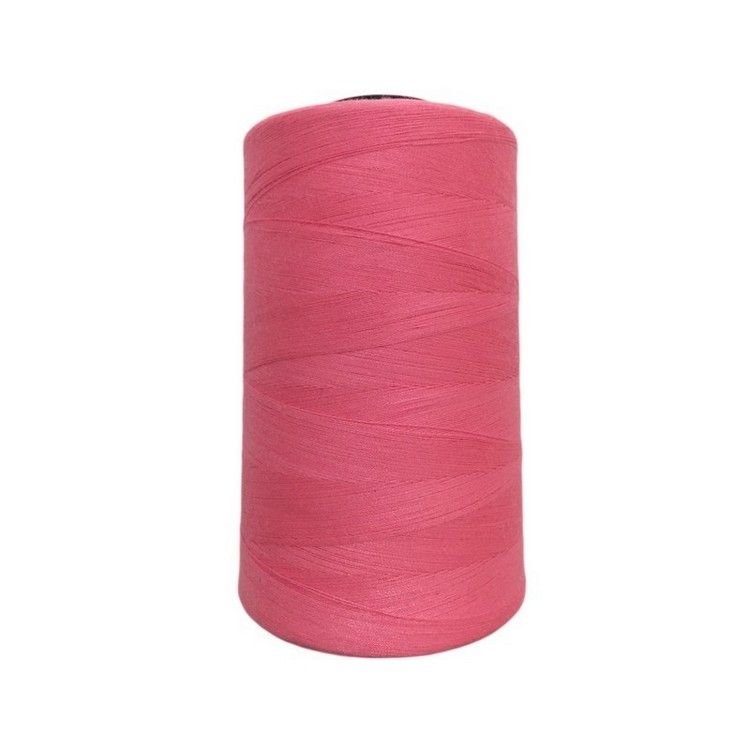Нить швейная 100% PE 40/2 цв S-335 розовый яркий (боб 4000ярдов/12боб/120боб) NITEX