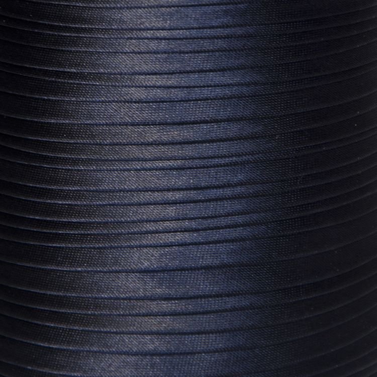Коса бейка атласна кол S-147 синій чорнильний (уп.120ярдів) Veritas 316721 фото