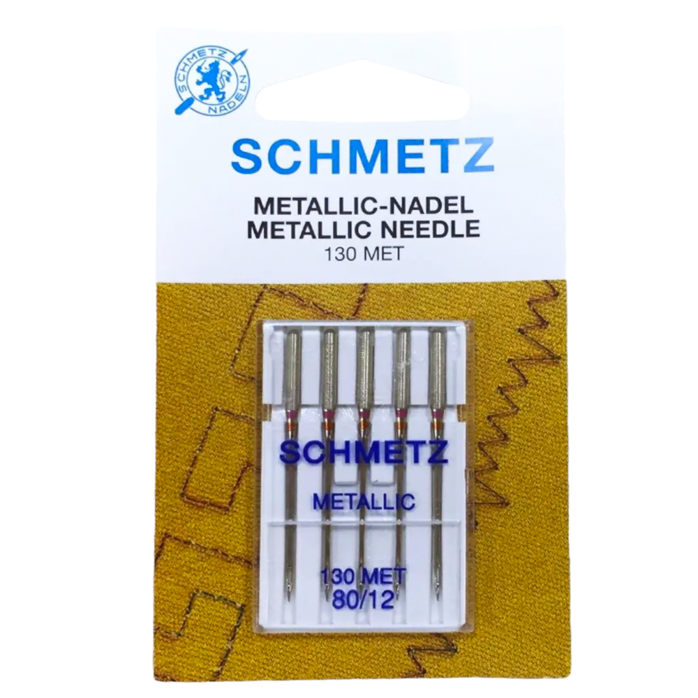 Голка SCHMETZ 130/705H MET VCS №80 металізована нитка (уп 5шт) 298954 фото