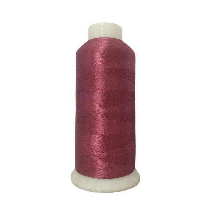 Нить вышивальная 100% РЕ 120/2 цв S-256 розовый темный (боб 5000ярдов) NITEX 124265 фото