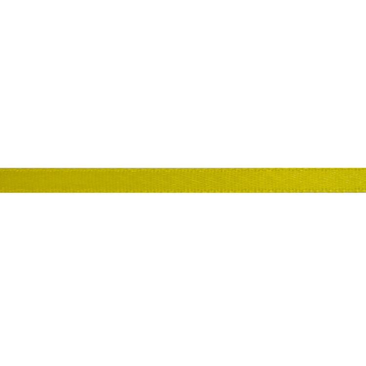 Стрічка атласна Veritas шир 6мм кол S-504 жовтий яскравий (уп 30м) 109929 фото