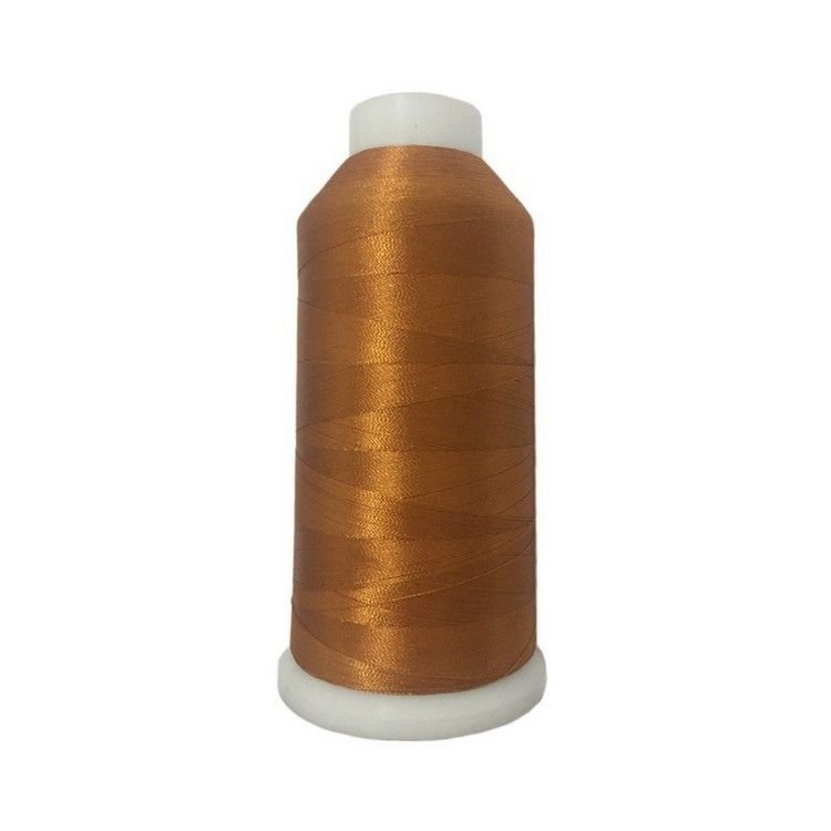 Нить вышивальная 100% РЕ 120/2 цв S-848 оранжевый грязный (боб 5000ярдов) NITEX 124284 фото